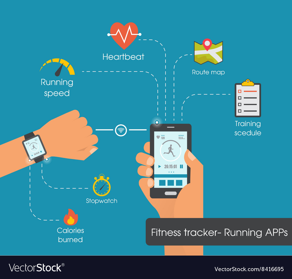 Fitness tracker running app